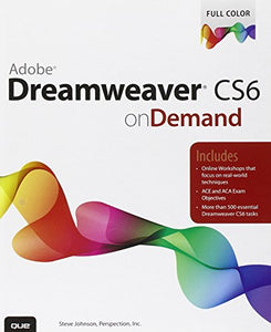 Adobe Dreamweaver CS6 on Demand 