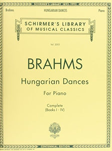 Hungarian Dances: Schirmer Library of Classics Volume 2005 Piano Solo 