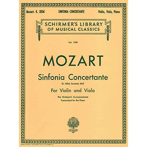 Sinfonia Concertante: Schirmer Library of Classics Volume 1590 Score and Parts 