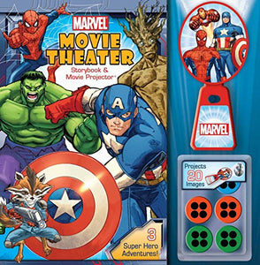 Marvel Movie Theater Storybook & Movie Projector 