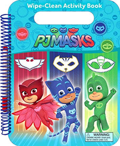 PJ Masks Wipe-Clean Activity Book 