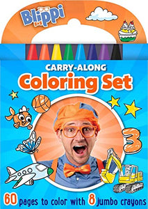 Blippi: Carry-Along Coloring Set 