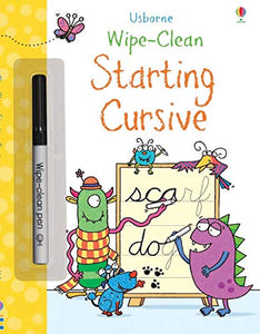 Wipe-Clean Starting Cursive 