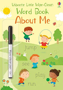 Usborne Little Wipe-Clean Word Book About Me 