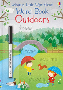 Little Wipe-Clean Word Book: Outdoors (IR) 