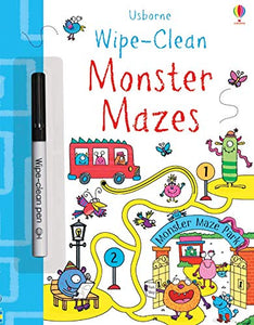 Usborne WipeClean Monster Mazes 