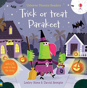 Trick or Treat Parakeet QR 