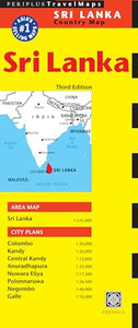 Sri Lanka Travel Map Third Edition 