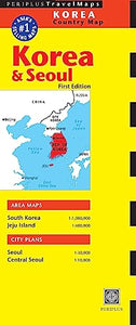 Korea & Seoul Travel Map Second Edition 