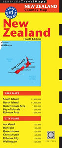 New Zealand Travel Map Fourth Edition 