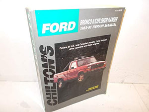 Ford Ranger/Bronco II/Explorer 1983-91 Repair Manual 