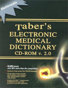 Tabers Dictionary 19e CD-Rom SW 