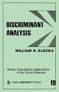 Discriminant Analysis 