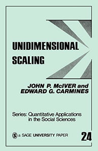 Unidimensional Scaling 