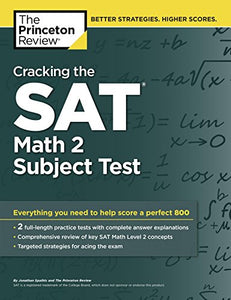 Cracking The Sat Math 2 Subject Test 