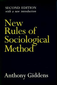 New Rules of Sociological Method 