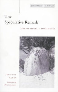 The Speculative Remark 