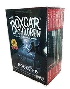 The Boxcar Children Books 1-8 Eight Stories of Mystery and Adventure with Bonus Bookmark Boxed Set 