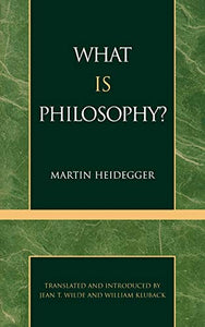 What is Philosophy? 