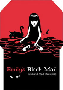 Emily Black Mail & Fold Stationery 