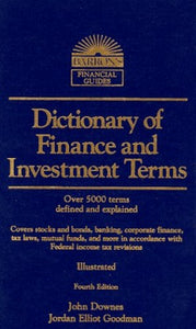 Dictionary of Financial and Investment Terms 