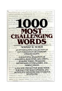 1000 Most Challenging Words 