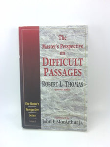 The Master's Perspective on Difficult Passages 