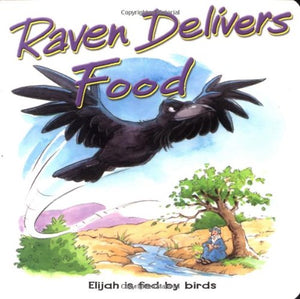 Raven Delivers Food 