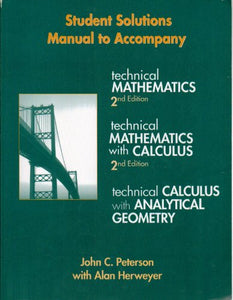 Techncl Maths Calc Ed2 Ssm 