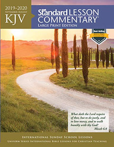 KJV Standard Lesson Commentary(r) Large Print Edition 2019-2020 