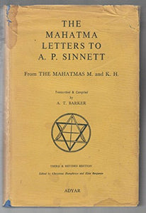 The Mahatma Letters to A.P. Sinnett 