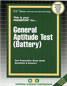 GENERAL APTITUDE TEST (BATTERY) 