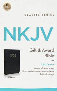 Gift & Award Bible NKJV - Black 