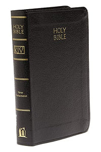 KJV, Vest Pocket New Testament and   Psalms, Leathersoft, Black, Red Letter 