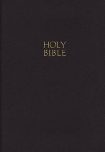 NKJV, Holy Bible, Giant Print, Leather-Look, Black, Red Letter Edition 