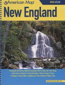 New England Road Atlas 