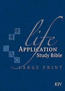 KJV Life Application Study Bible, Large Print 