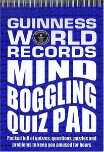 Guinness World Records: Mind Boggling Quiz Pad 