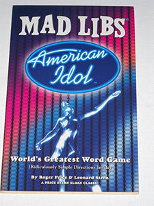 American Idol Mad Libs 