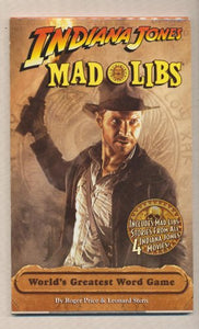 Indiana Jones Mad Libs 