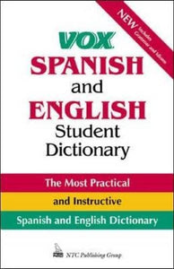 Spanish and English Student Dictionary 