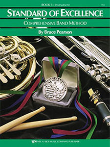 W23CLB - Standard of Excellence Book 3 - Bass Clarinet (Comprehensive Band Method) 