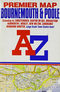 Premier Street Map of Bournemouth 