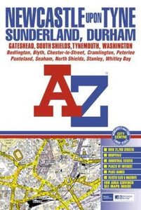 A-Z Newcastle Upon Tyne Street Atlas 