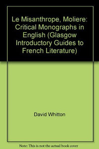 Glasgow Introductory Guides to French Literature 