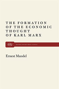 Formation of Econ Thought of Karl Marx 