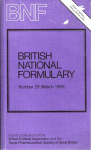 British National Formulary (BNF) 29 