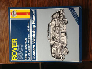 Rover 3500 Owner's Workshop Manual 