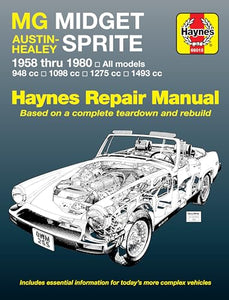 M. G. Midget and Austin Healey Sprite Owner's Workshop Manual 