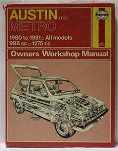 Austin Metro Owner's Workshop Manual 